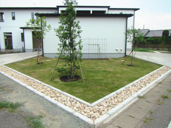 オープン外構（群馬県邑楽郡M様邸）